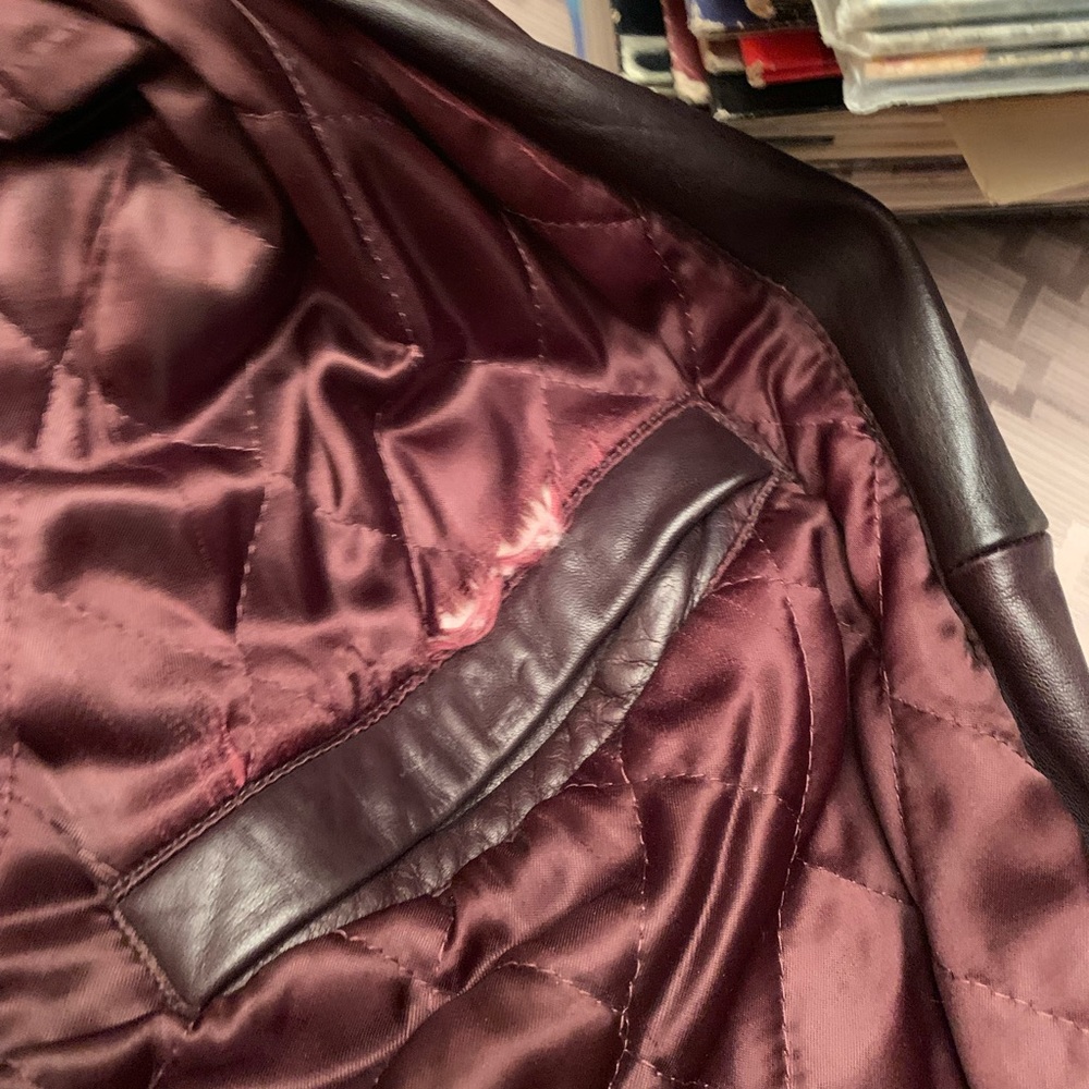 Timberland Leather Jacket Dated 1997 Weather Wear - image 5